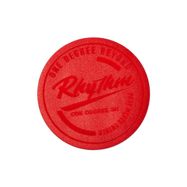 red diy iron on patches